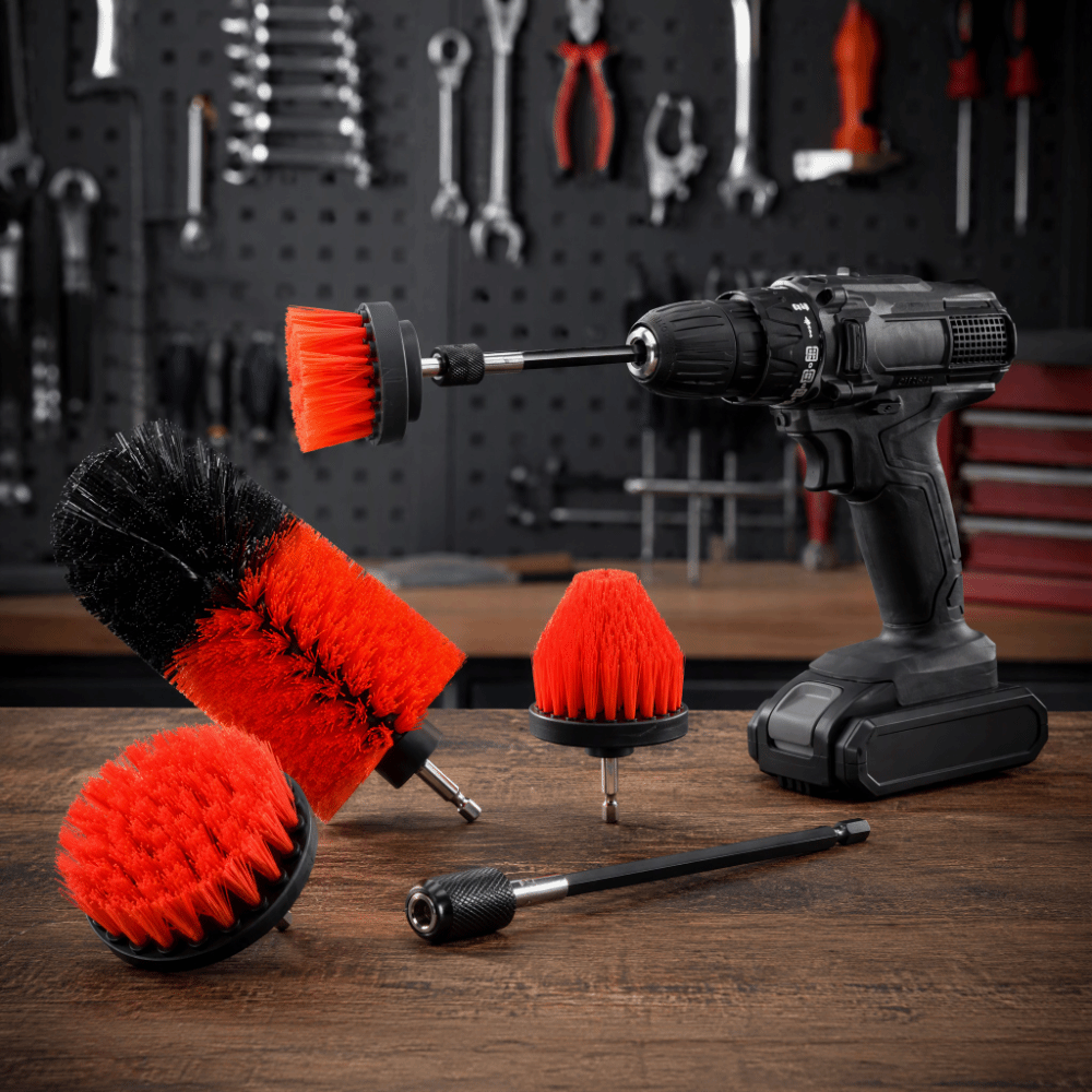Brush Bristle Set - Conjunto de 5 Peças de Escovas
