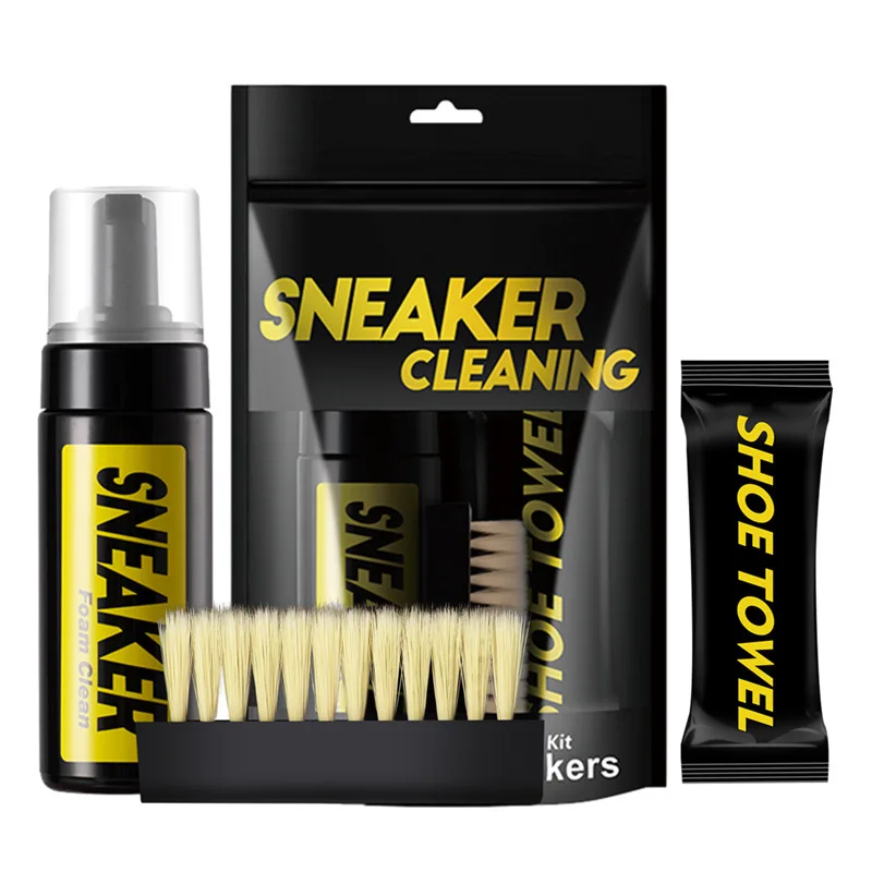 Sneaker Care Foam - Kit de limpeza a seco para