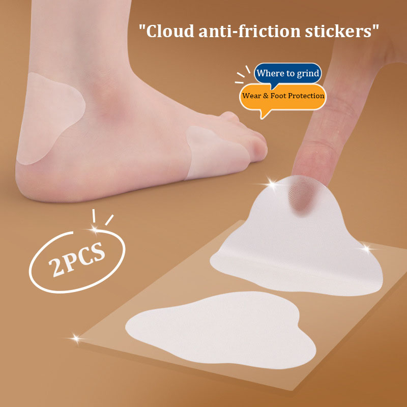 Heel Liner Grip - Gel Heel Protector Shoes Adesivos, Patches