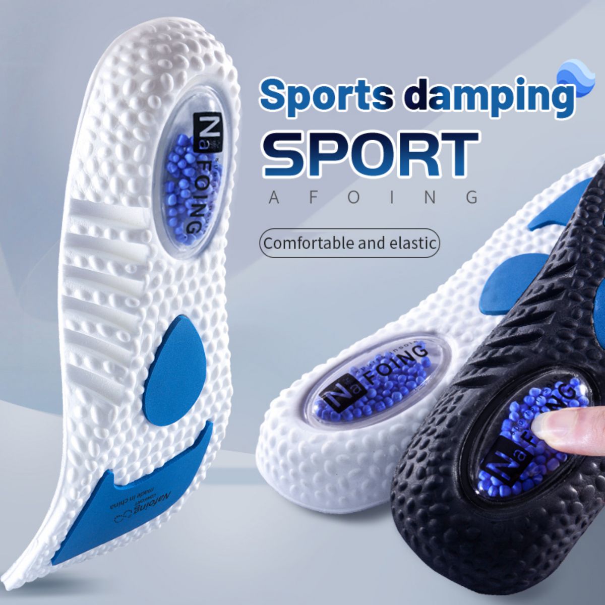 Sneaker Care Foam - 1 par de palmilhas esportivas com