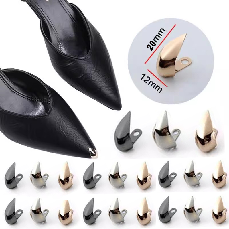 Sneaker Care Tips - Mulheres salto alto metal toe cap