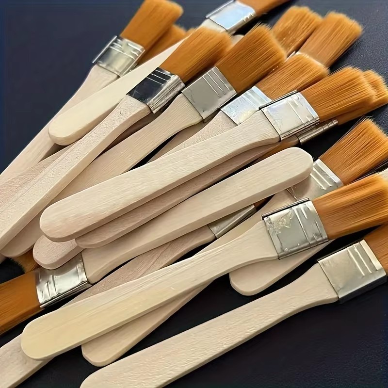 Brush Bristle Set - Conjunto de 10 Pincéis de Nylon