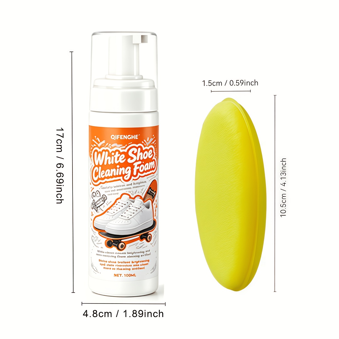 Espuma Limpadora de Sapatos Br - Sneaker Care Foam avaliação e preço