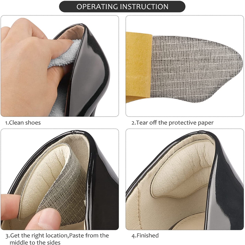 Palmilhas Femininas para Cuida - Heel Liner Grip avaliação e preço