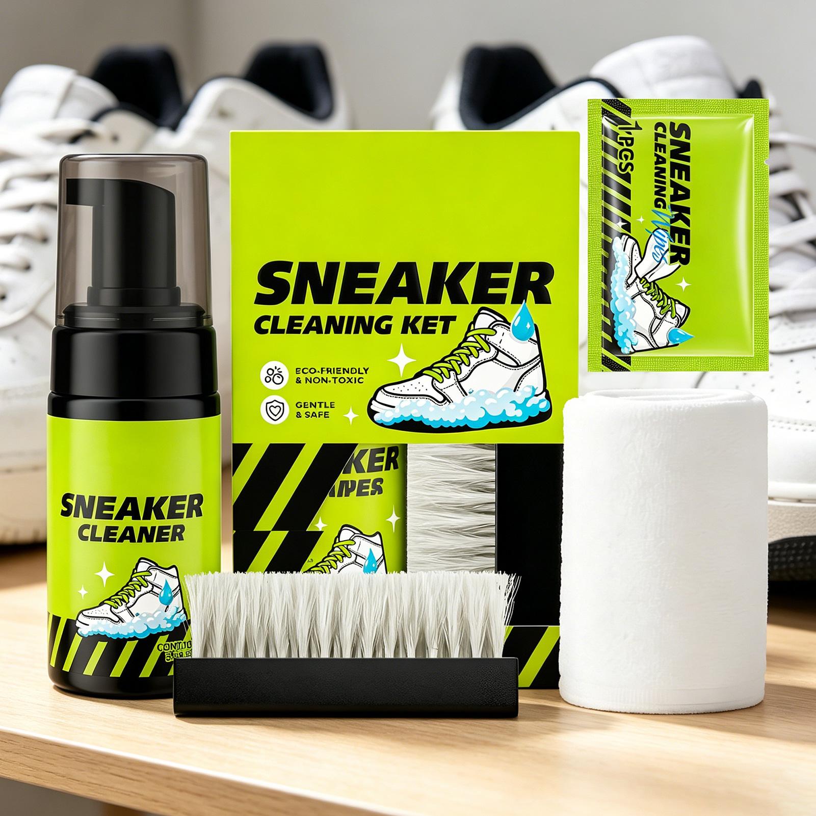 Limpador de Tênis em Espuma 4  - Sneaker Care Foam avaliação e preço