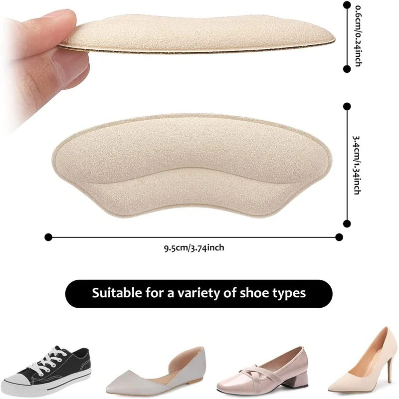 Kit com 4/8 Protetores Adesivo - Heel Liner Grip avaliação e preço