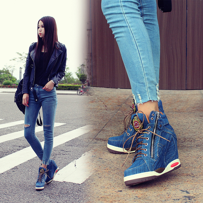 Tamanho grande feminino denim  - Sneaker Zone avaliação e preço