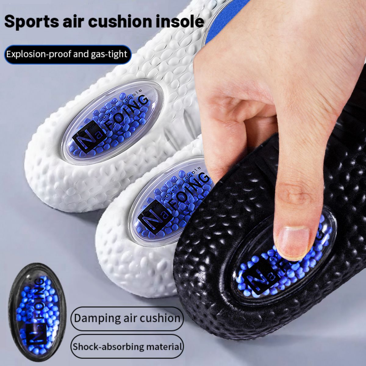 1 par de palmilhas esportivas  - Sneaker Care Foam avaliação e preço