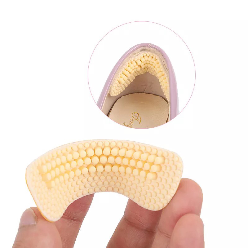 1 par de almofadas de silicone - Heel Liner Grip avaliação e preço