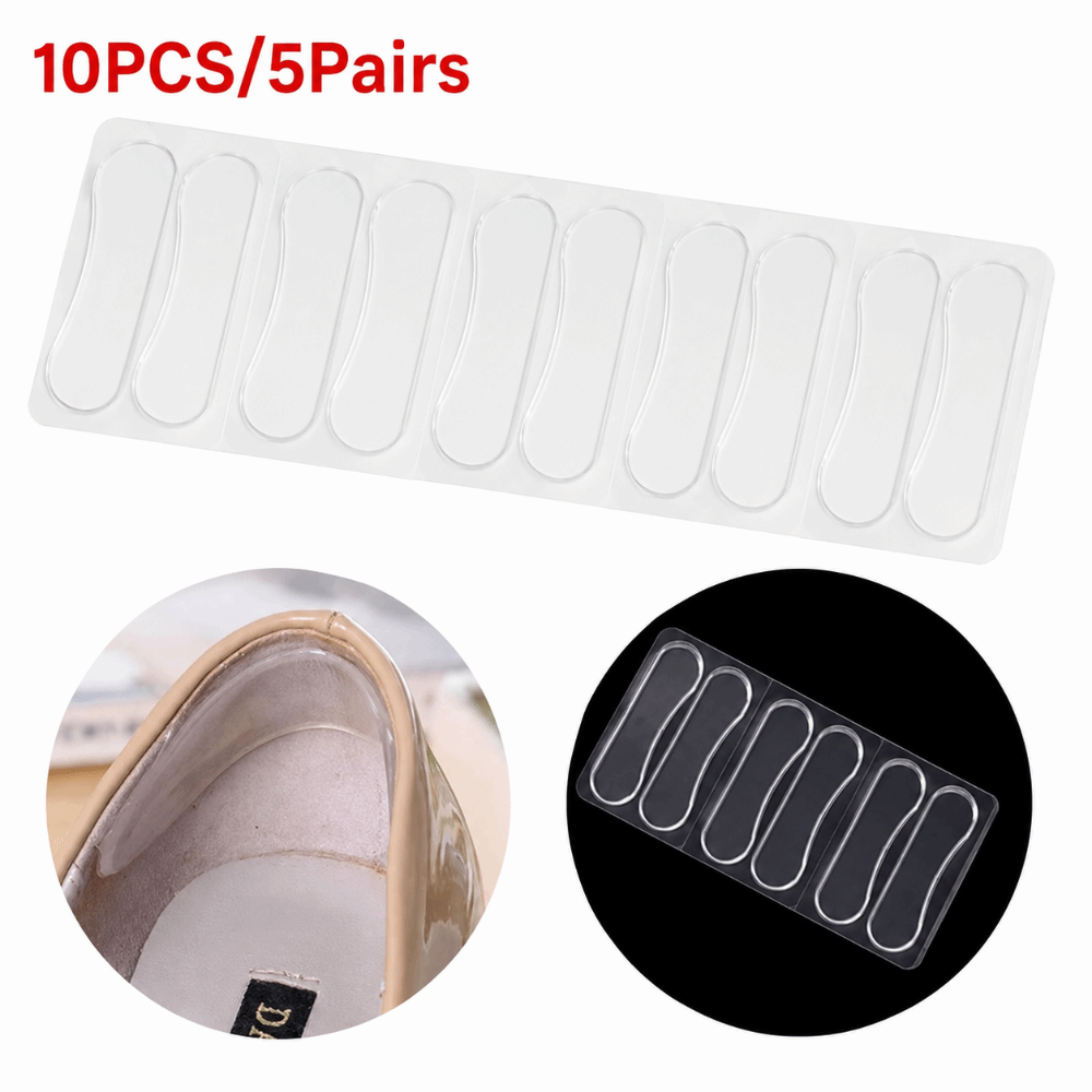 5 pares de almofadas de gel pa - Heel Liner Grip avaliação e preço
