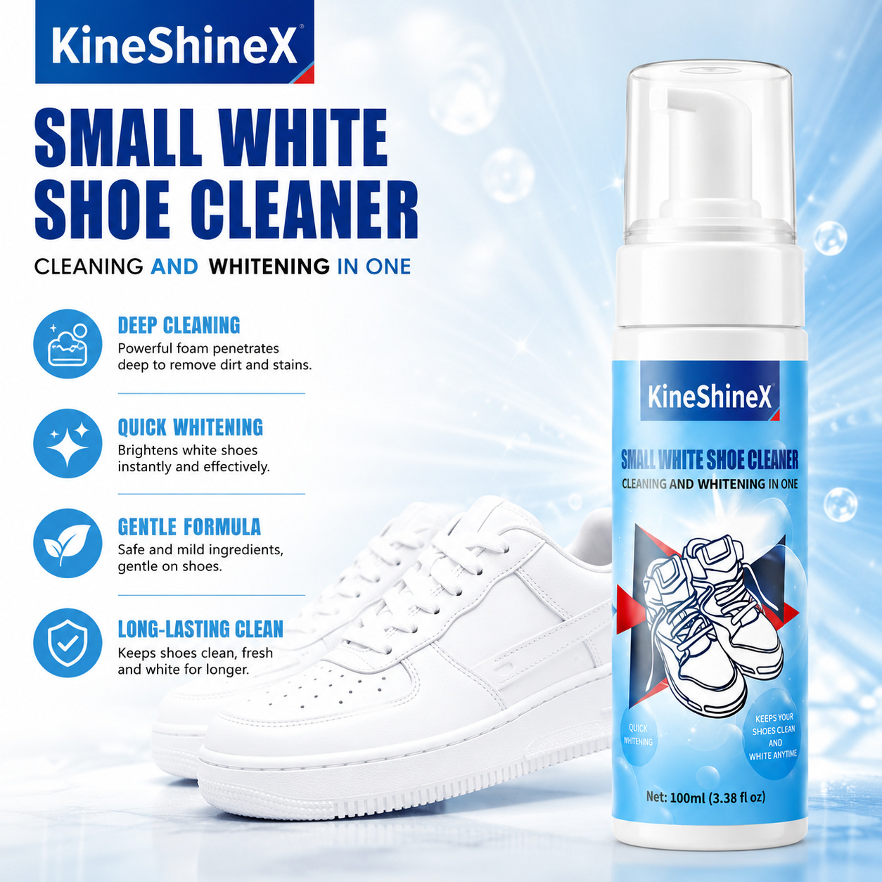 Kits de Limpeza de Calçados Gi - Sneaker Care Foam avaliação e preço